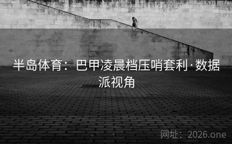 半岛体育:巴甲凌晨档压哨套利·数据派视角
